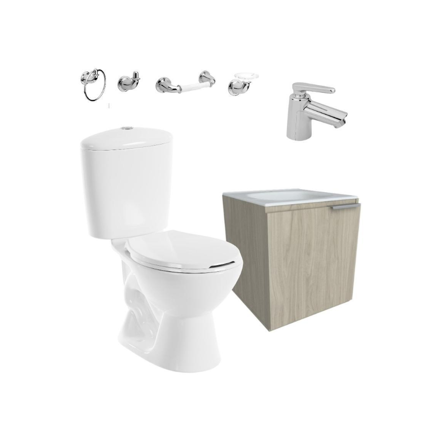 Set de Accesorios para Baño x4